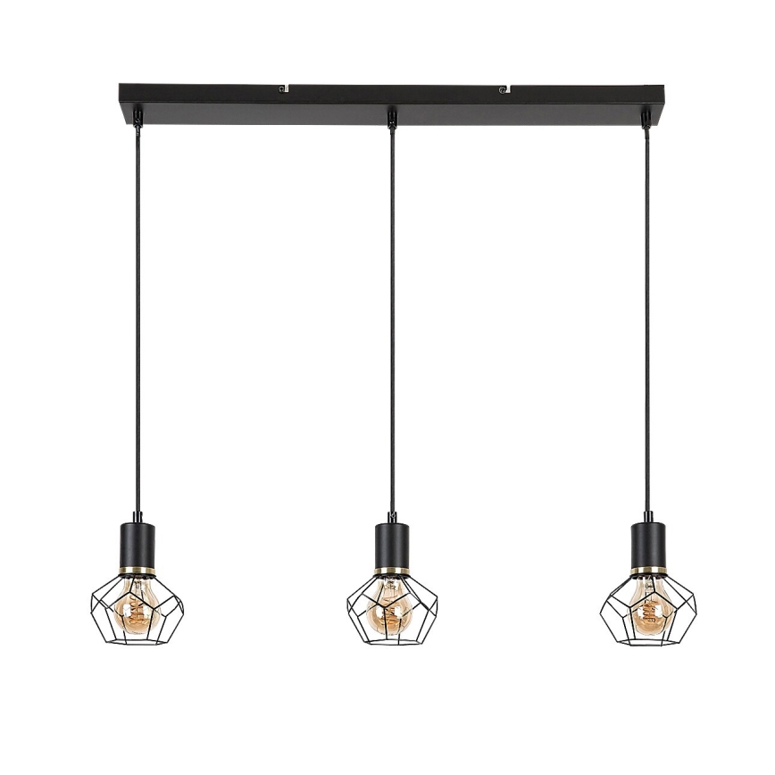 Rabalux - Κρεμαστό φωτιστικό οροφής 3xE27/40W/230V