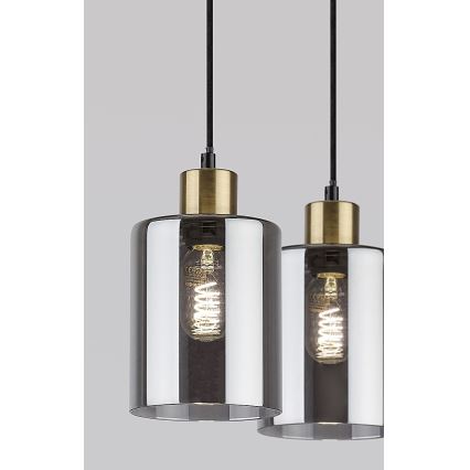 Rabalux - Κρεμαστό φωτιστικό οροφής 4xE27/40W/230V