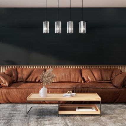 Rabalux - Κρεμαστό φωτιστικό οροφής 4xE27/40W/230V