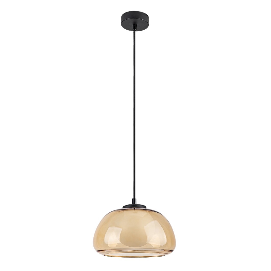 Rabalux - Κρεμαστό φωτιστικό οροφής 1xG9/5W/230V καφέ/φιμέ