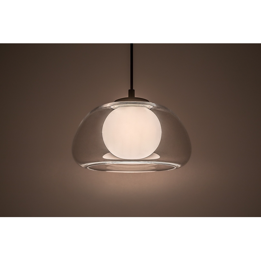 Rabalux - Κρεμαστό φωτιστικό οροφής 1xG9/5W/230V διαφανές