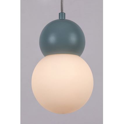 Rabalux - Κρεμαστό φωτιστικό οροφής 1xG9/38W/230V μπλε