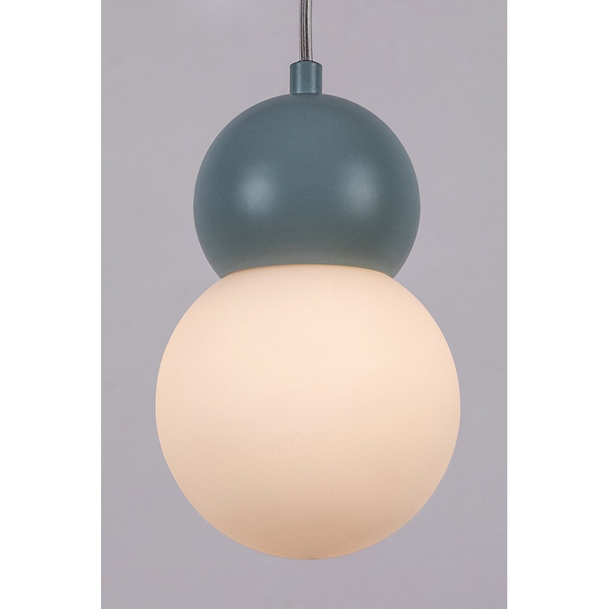 Rabalux - Κρεμαστό φωτιστικό οροφής 1xG9/38W/230V μπλε