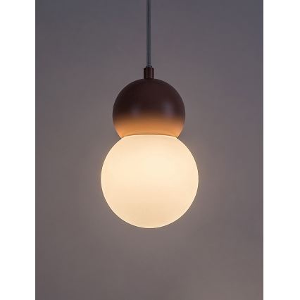Rabalux - Κρεμαστό φωτιστικό οροφής 1xG9/38W/230V ροζ