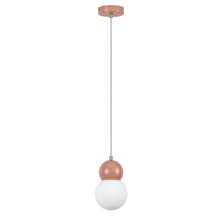 Rabalux - Κρεμαστό φωτιστικό οροφής 1xG9/38W/230V ροζ