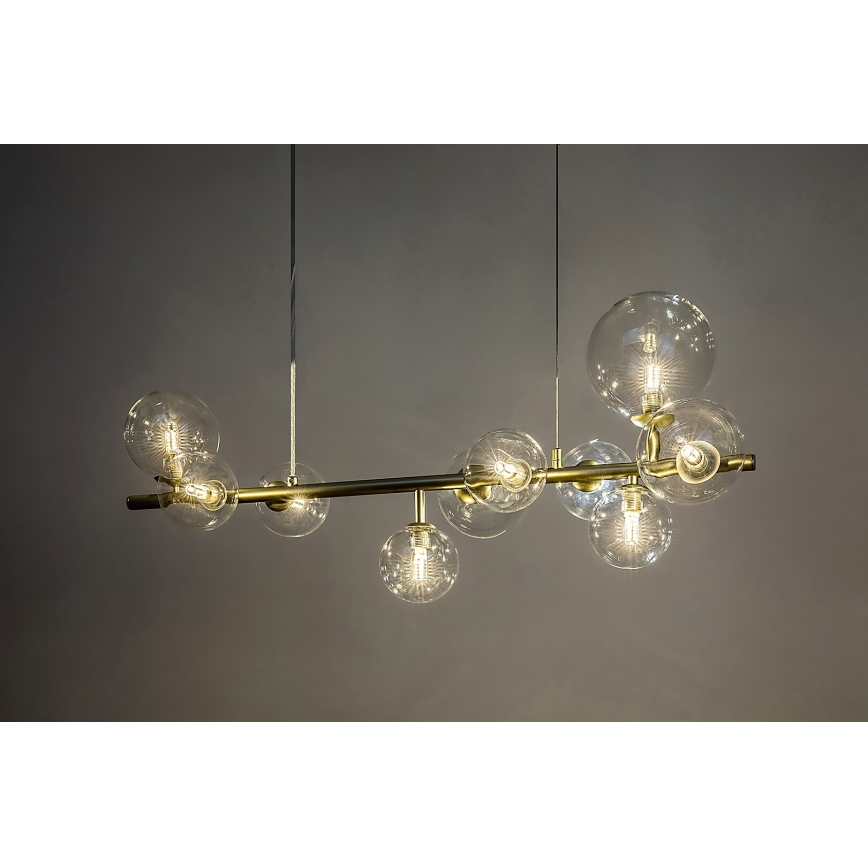 Rabalux - Κρεμαστό φωτιστικό οροφής 10xG9/28W/230V