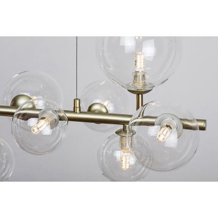 Rabalux - Κρεμαστό φωτιστικό οροφής 10xG9/28W/230V