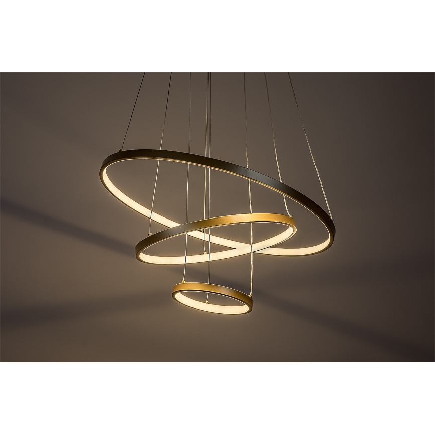 Rabalux - Ρυθμιζόμενος LED πολυέλαιος με καλώδιο LED/90W/230V 3000-6500K + τηλεχειριστήριο