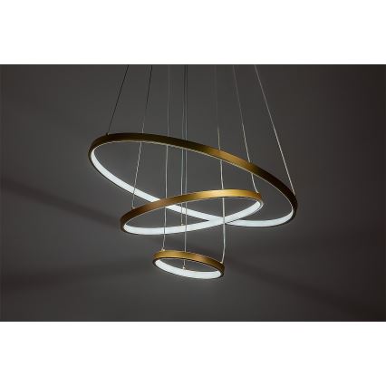 Rabalux - Ρυθμιζόμενος LED πολυέλαιος με καλώδιο LED/90W/230V 3000-6500K + τηλεχειριστήριο