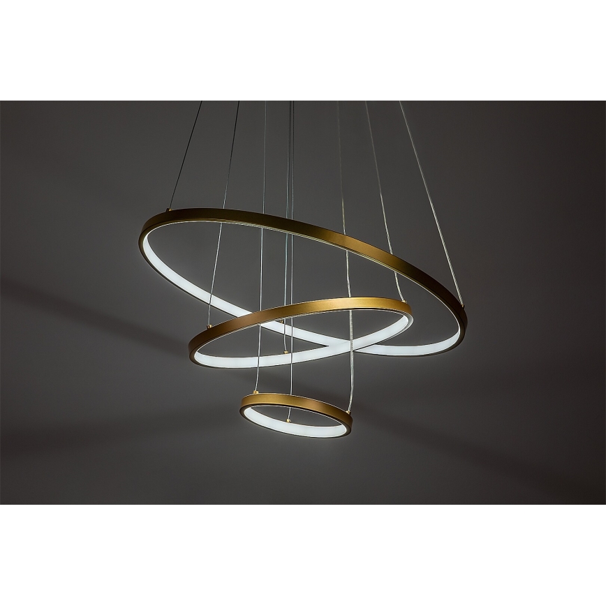 Rabalux - Ρυθμιζόμενος LED πολυέλαιος με καλώδιο LED/90W/230V 3000-6500K + τηλεχειριστήριο