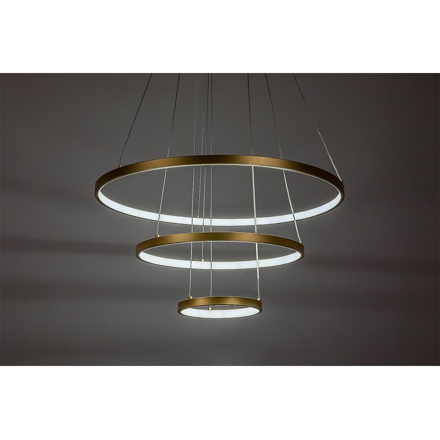 Rabalux - Ρυθμιζόμενος LED πολυέλαιος με καλώδιο LED/90W/230V 3000-6500K + τηλεχειριστήριο