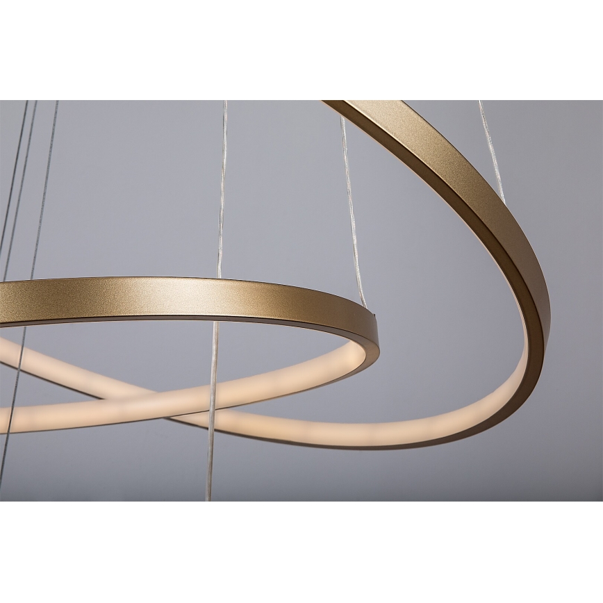 Rabalux - Ρυθμιζόμενος LED πολυέλαιος με καλώδιο LED/90W/230V 3000-6500K + τηλεχειριστήριο