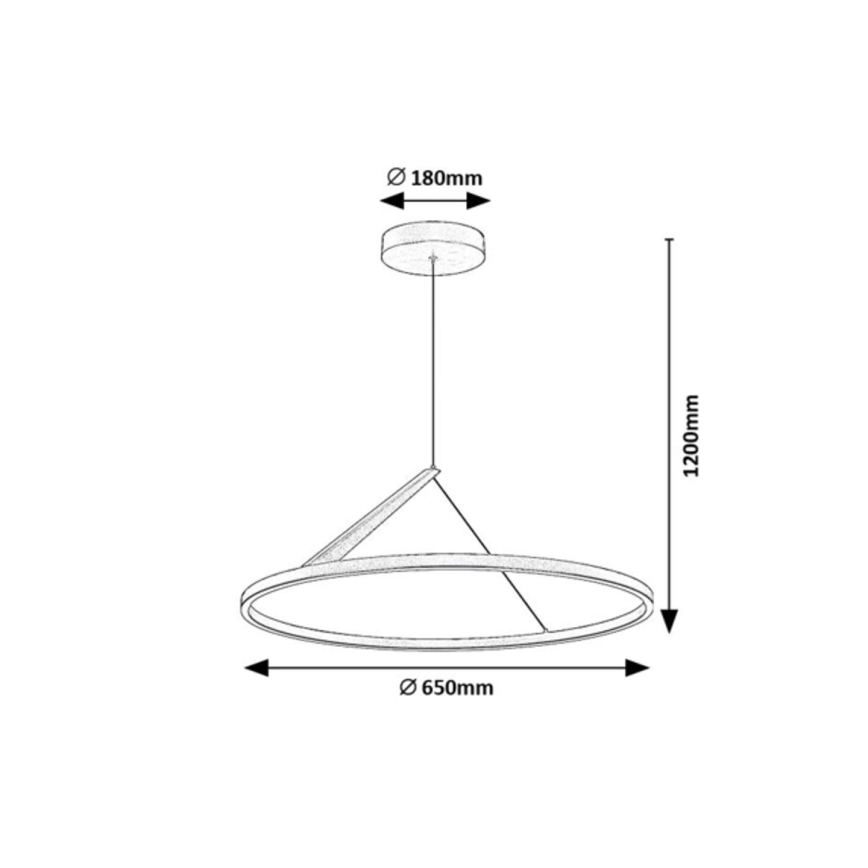 Rabalux - Κρεμαστό φωτιστικό LED σε καλώδιο LED/40W/230V 3000K