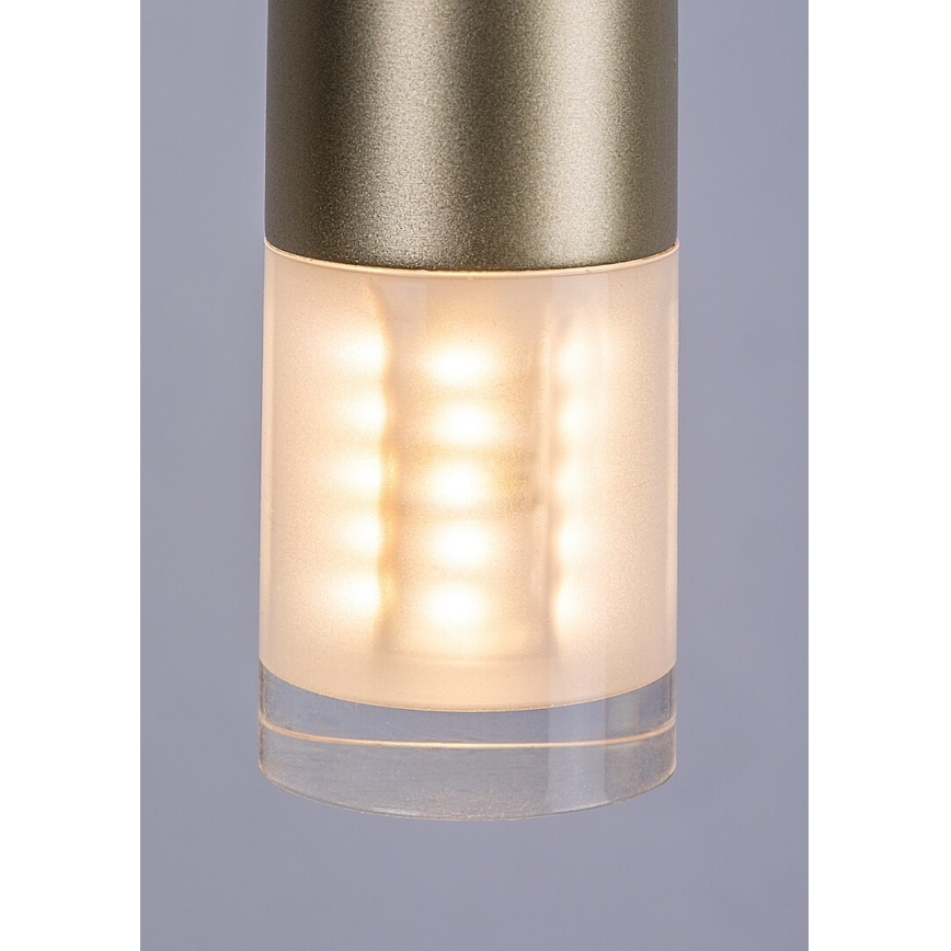 Rabalux - Κρεμαστό φωτιστικό οροφής 1xG9/5W/230V χρυσό