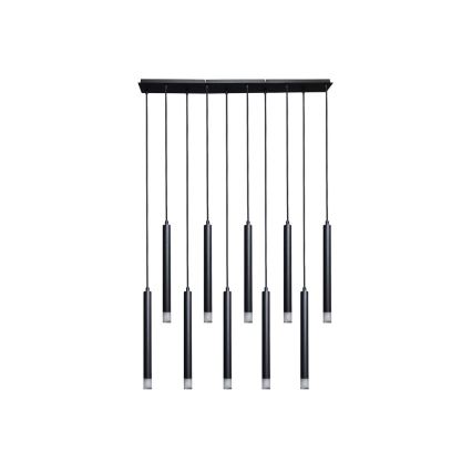 Rabalux - Κρεμαστό φωτιστικό οροφής 10xG9/5W/230V μαύρο