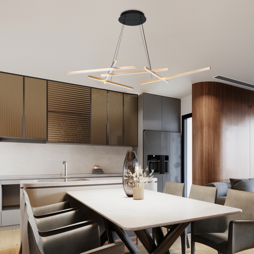 Rabalux - Led Dimmable κρεμαστό φωτιστικό οροφής LED/40W/230V 3000-6500K + τηλεχειριστήριο