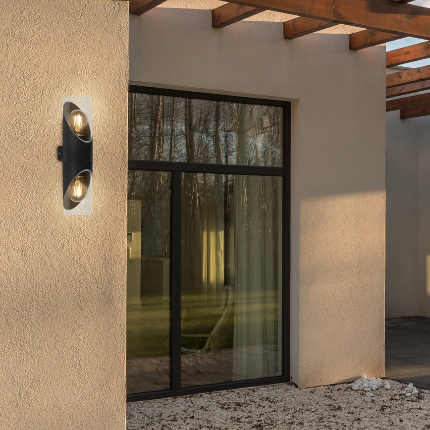 Rabalux - Εξωτερικό επιτοίχιο φωτιστικό 2xE27/28W/230V IP54