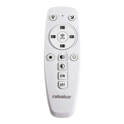 Rabalux - Ρυθμιζόμενο LED κρεμαστό φωτιστικό με καλώδιο ανάρτησης LED/50W/230V 3000-6500K + τηλεχειριστήριο