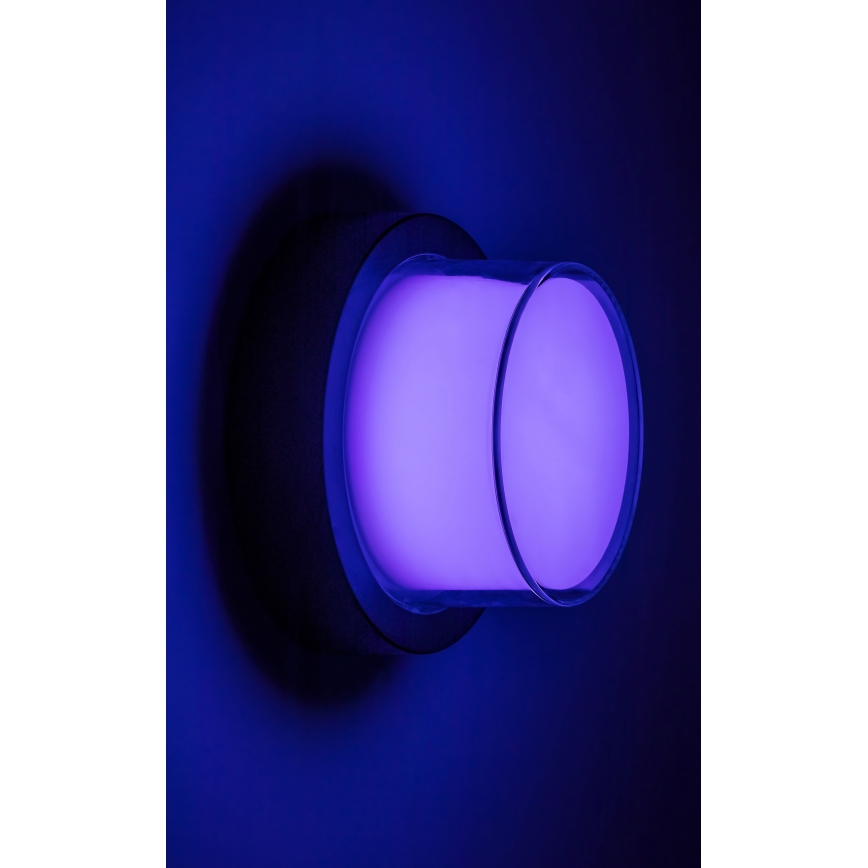 Rabalux - LED RGBW Dimmable φωτιστικό τοίχου εξωτερικού χώρου LED/10W/230V IP54 Wi-Fi Tuya