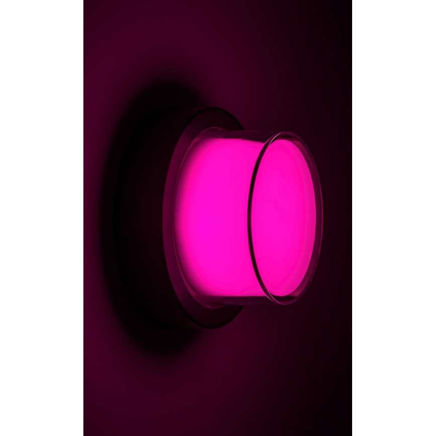Rabalux - LED RGBW Dimmable φωτιστικό τοίχου εξωτερικού χώρου LED/10W/230V IP54 Wi-Fi Tuya