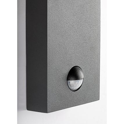 Rabalux - Φωτιστικό τοίχου εξωτερικού χώρου με αισθητήρα κίνησης 1xE27/40W/230V IP44