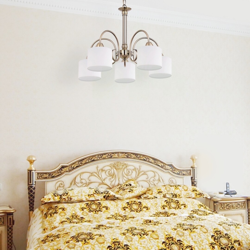 Rabalux 7276 - Πολύφωτο EDITH 5xE27/60W/230V μπρονζέ