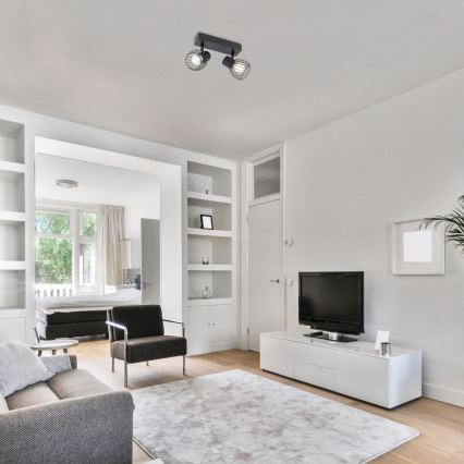 Rabalux - Σποτ φωτιστικό 2xE14/10W/230V