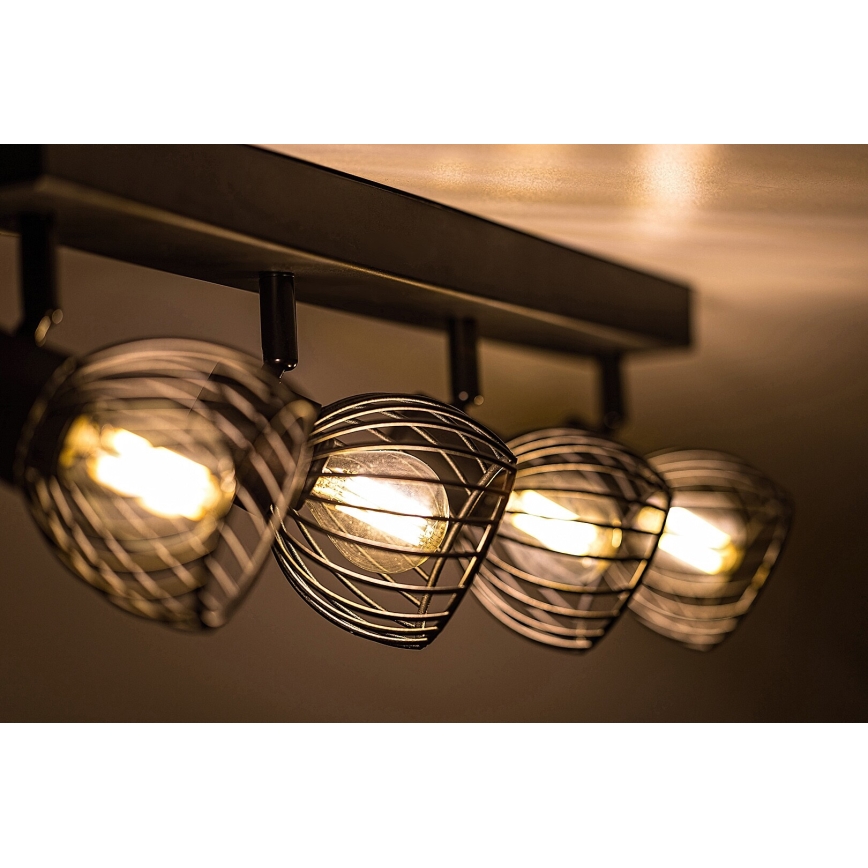 Rabalux - Σποτ φωτιστικό 4xE14/10W/230V