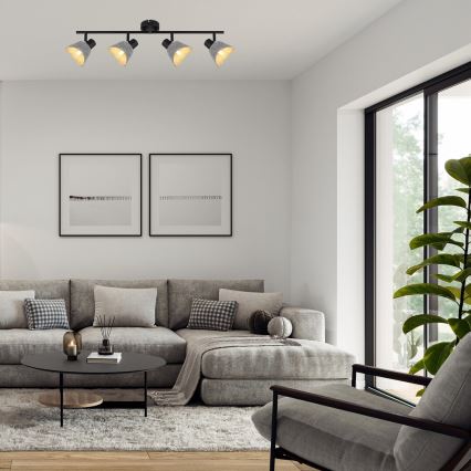 Rabalux - Φωτιστικό σποτ 4xE14/10W/230V