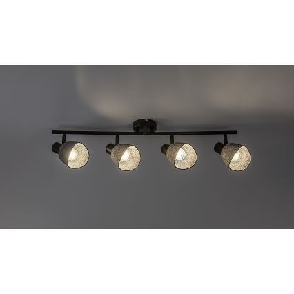 Rabalux - Φωτιστικό σποτ 4xE14/10W/230V