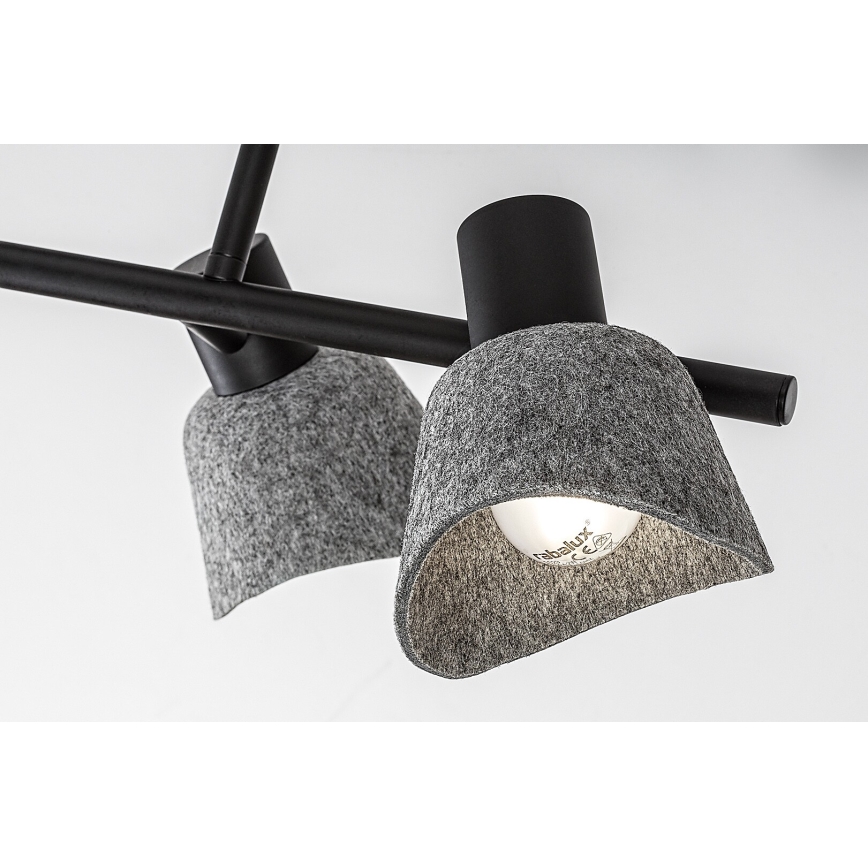 Rabalux - Πλαφονιέρα οροφής 4xE14/10W/230V