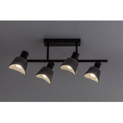 Rabalux - Πλαφονιέρα οροφής 4xE14/10W/230V