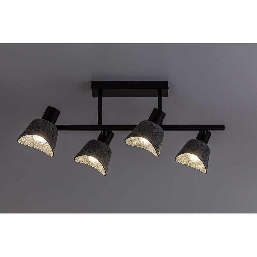 Rabalux - Πλαφονιέρα οροφής 4xE14/10W/230V