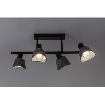 Rabalux - Πλαφονιέρα οροφής 4xE14/10W/230V