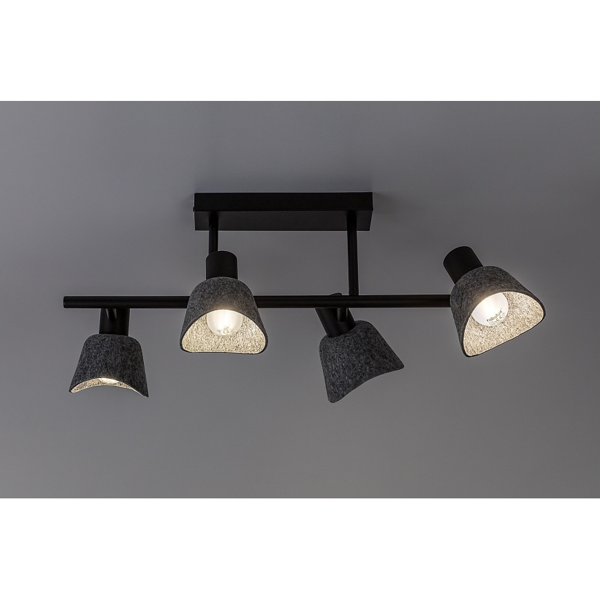 Rabalux - Πλαφονιέρα οροφής 4xE14/10W/230V
