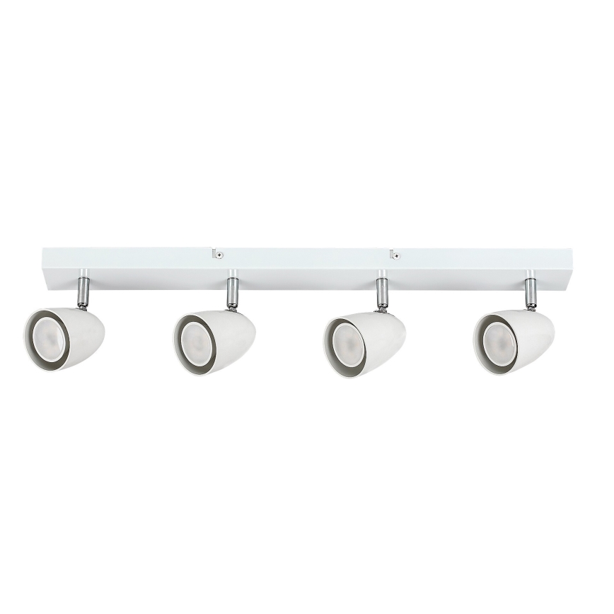Rabalux - Φωτιστικό σποτ 4xGU10/5W/230V λευκό