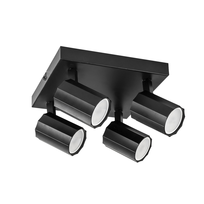 Rabalux - Φωτιστικό σποτ 4xGU10/5W/230V