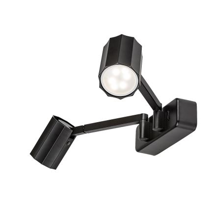 Rabalux - Προβολέας τοίχου 2xGU10/5W/230V