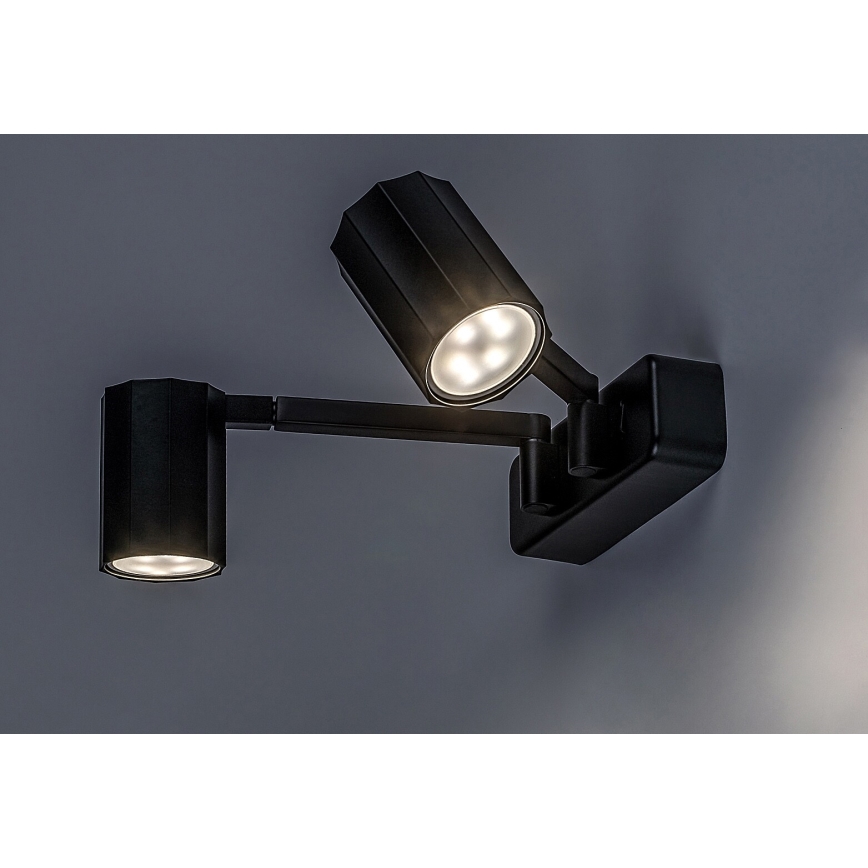 Rabalux - Προβολέας τοίχου 2xGU10/5W/230V