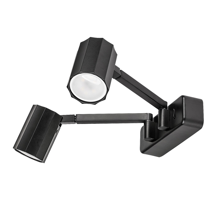 Rabalux - Προβολέας τοίχου 2xGU10/5W/230V