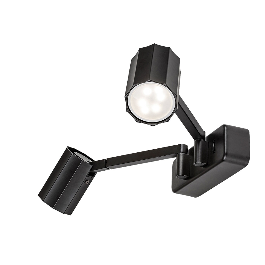 Rabalux - Προβολέας τοίχου 2xGU10/5W/230V