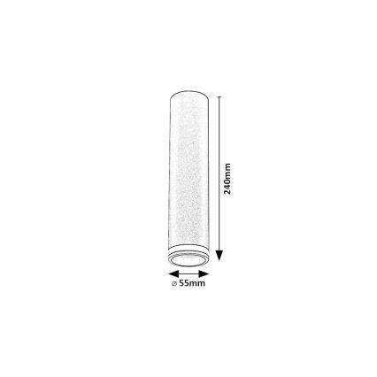 Rabalux - Φωτιστικό σποτ 1xGU10/35W/230V 24 cm