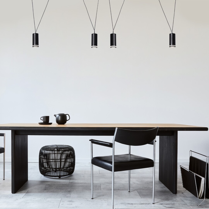 Rabalux - Κρεμαστό φωτιστικό οροφής 4xGU10/5W/230V spider