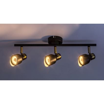 Rabalux - Φωτιστικό σποτ 3xGU10/25W/230V