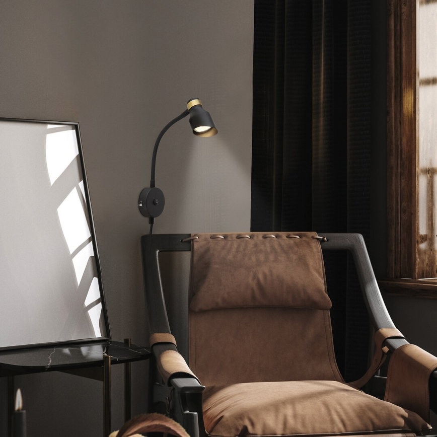 Rabalux - Λάμπα τοίχου 1xGU10/25W/230V