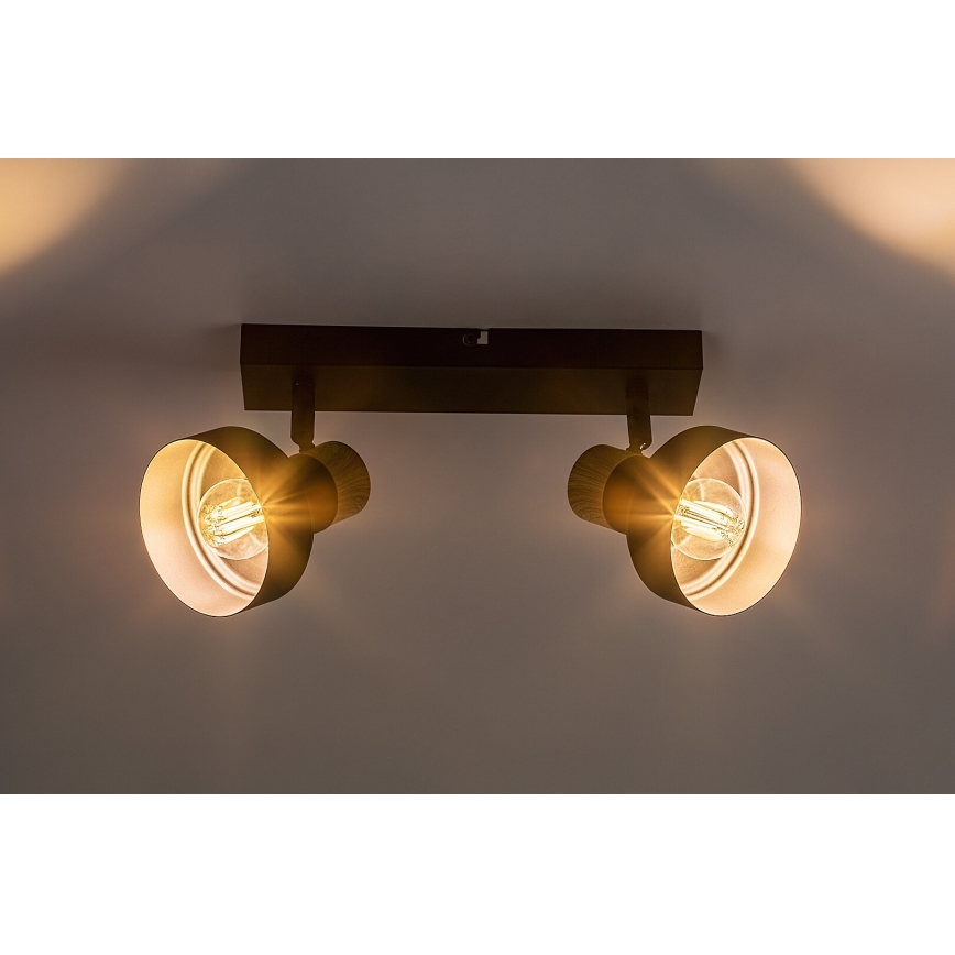 Rabalux - Φωτιστικό σποτ 2xE14/15W/230V
