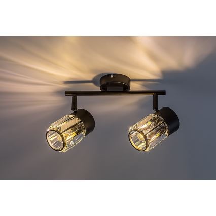 Rabalux - Φωτιστικό σποτ 2xE14/15W/230V