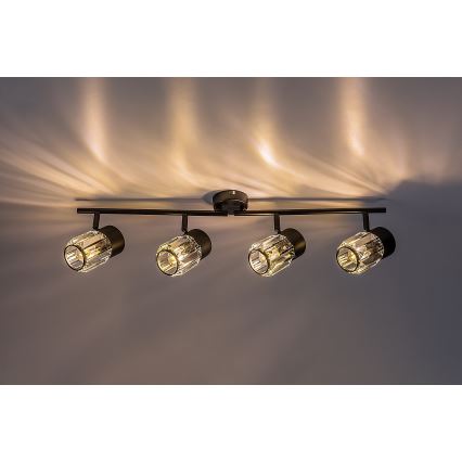 Rabalux - Φωτιστικό σποτ 4xE14/15W/230V