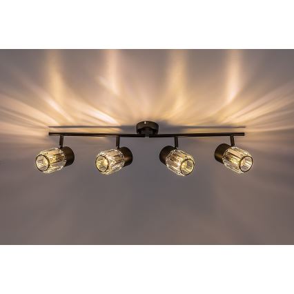 Rabalux - Φωτιστικό σποτ 4xE14/15W/230V