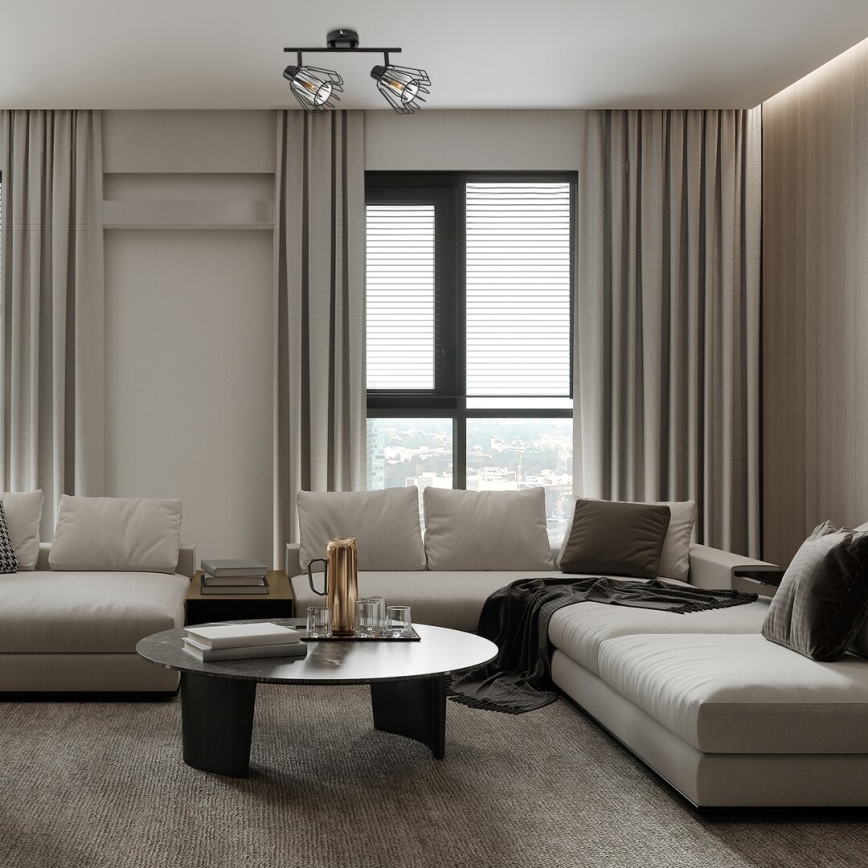 Rabalux - Φωτιστικό σποτ 2xE14/40W/230V